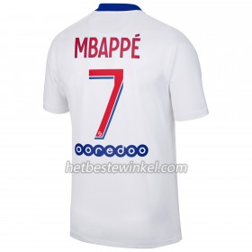 Paris Saint Germain Kylian Mbappé 7 Voetbalshirts Uit 2020/21